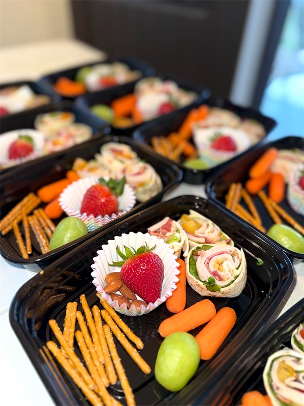 Turkey Pinwheel Snackle Box, another view from Nourish Your Adventure